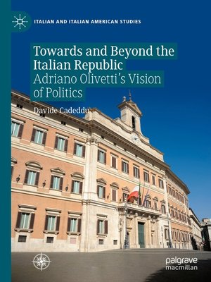 cover image of Towards and Beyond the Italian Republic
